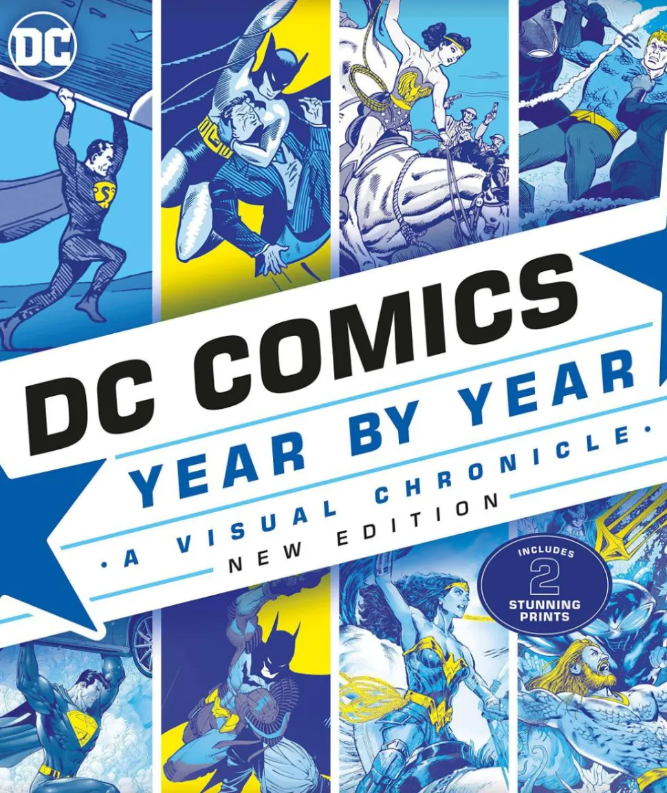 DC Comics - Year by Year: A Visual Chronicle (New Edition) Hardcover Book