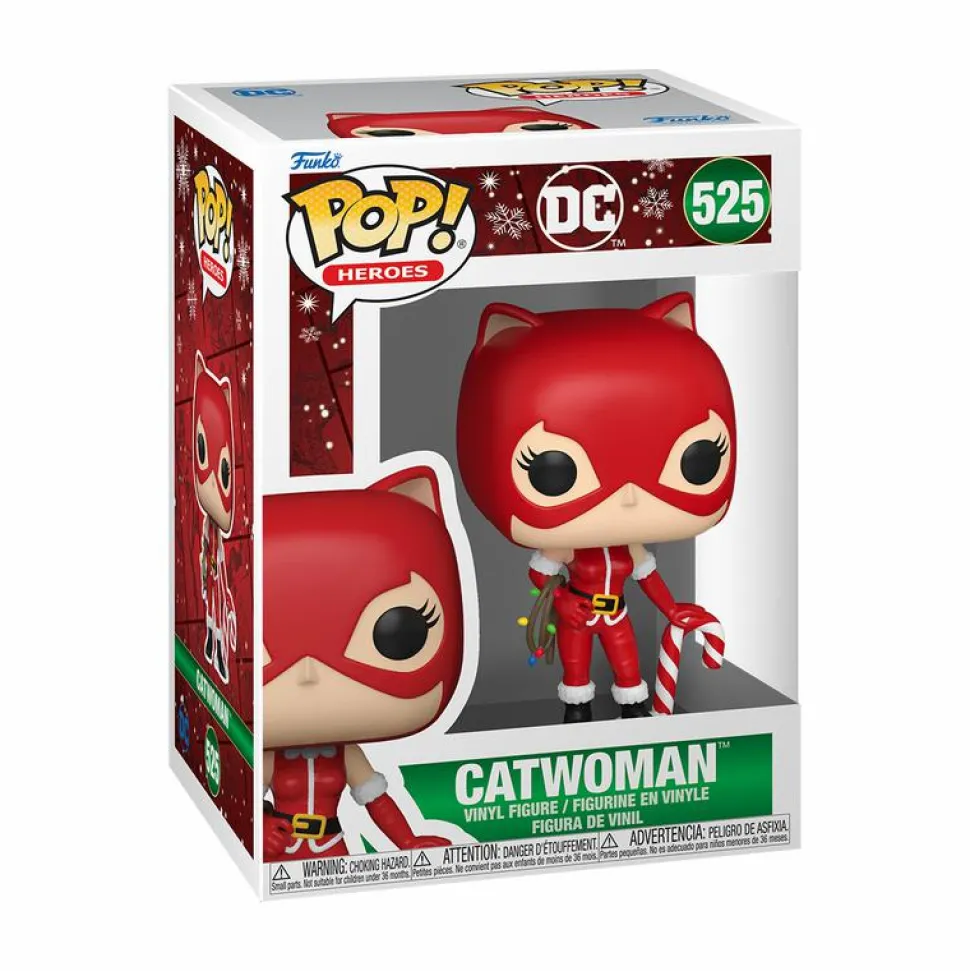 DC Comics: Batman - Catwoman with Candy Cane Holiday Pop! Vinyl Figure