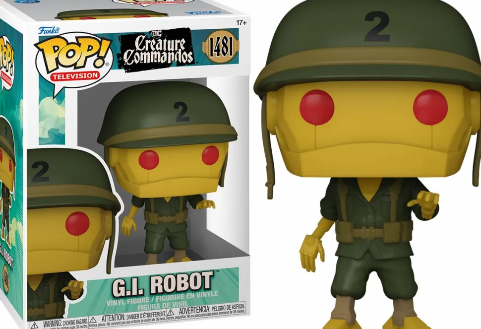 DC: Creature Commandos - G.I. Robot Pop! Vinyl Figure