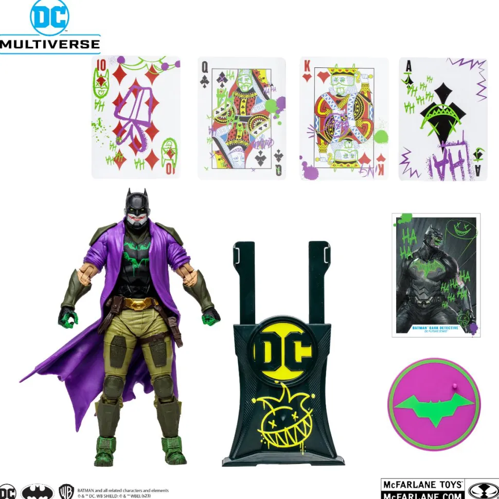 DC Future State - Batman Dark Detective (Jokerized) DC Multiverse Gold Label 7" Scale Action Figure