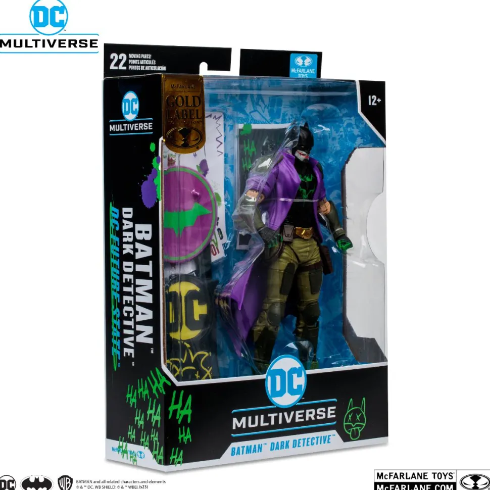DC Future State - Batman Dark Detective (Jokerized) DC Multiverse Gold Label 7" Scale Action Figure