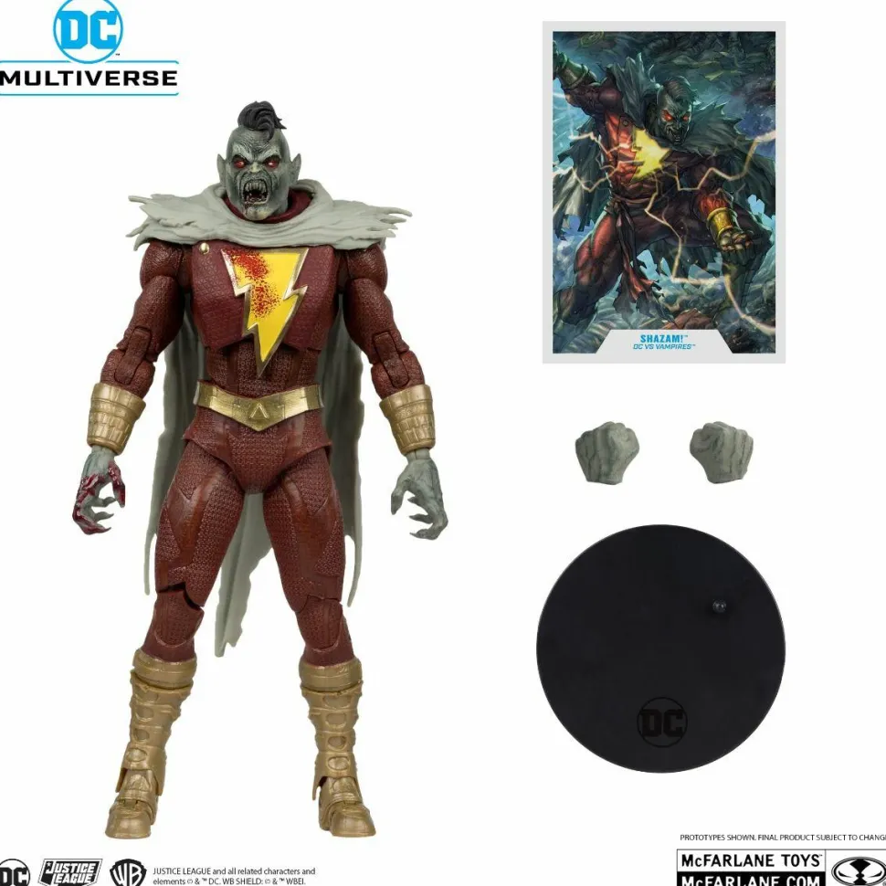 DC vs. Vampires - Shazam! DC Multiverse Gold Label 7" Scale Action Figure