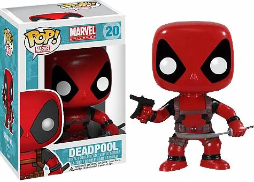 Deadpool - Deadpool Pop! Vinyl Bobble Head Figure