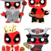 Deadpool - Pandapool & Pals 4" Pop! Enamel Pin Bundle (Set of 4)
