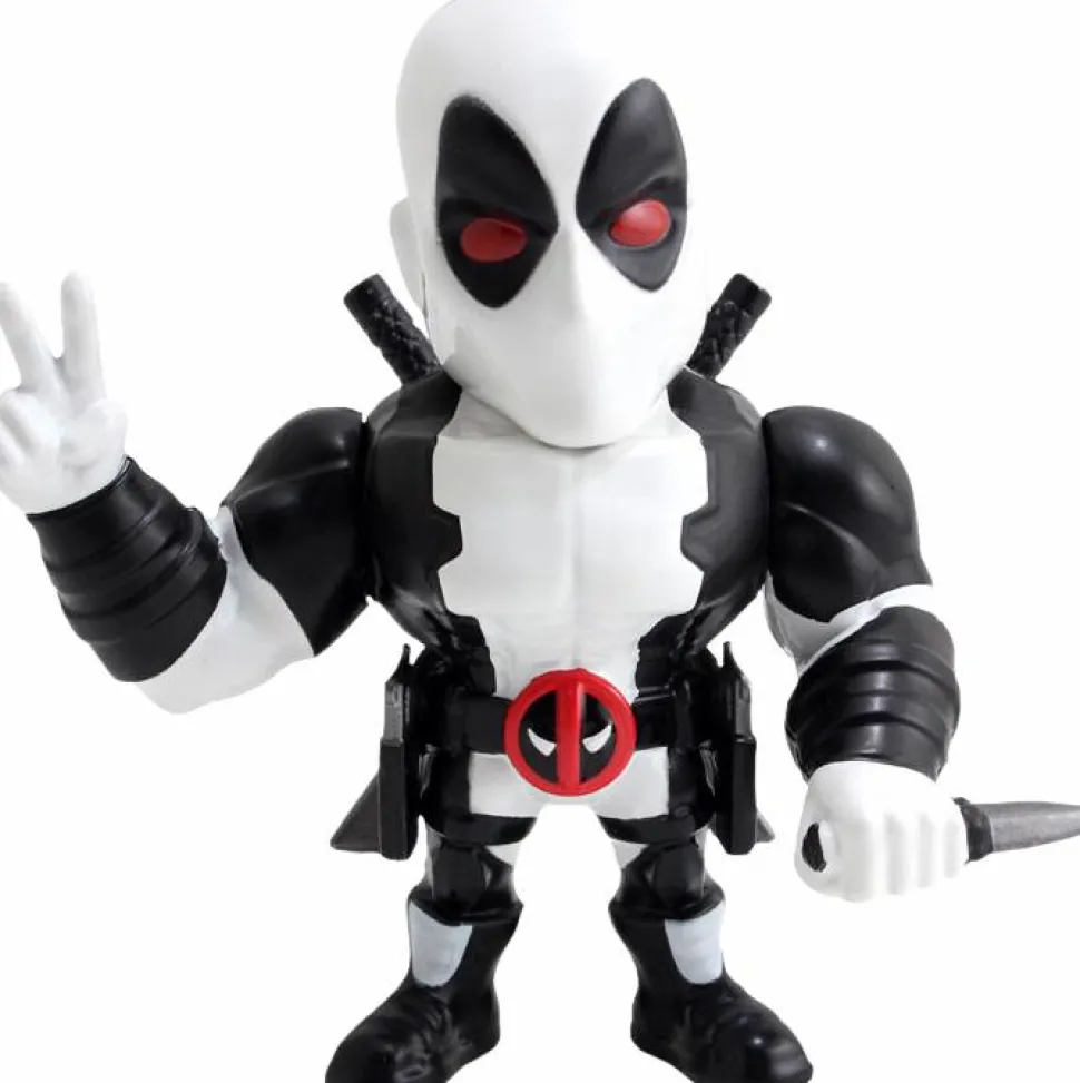Deadpool - White X-Force Deadpool 4" Metals Die-Cast Action Figure
