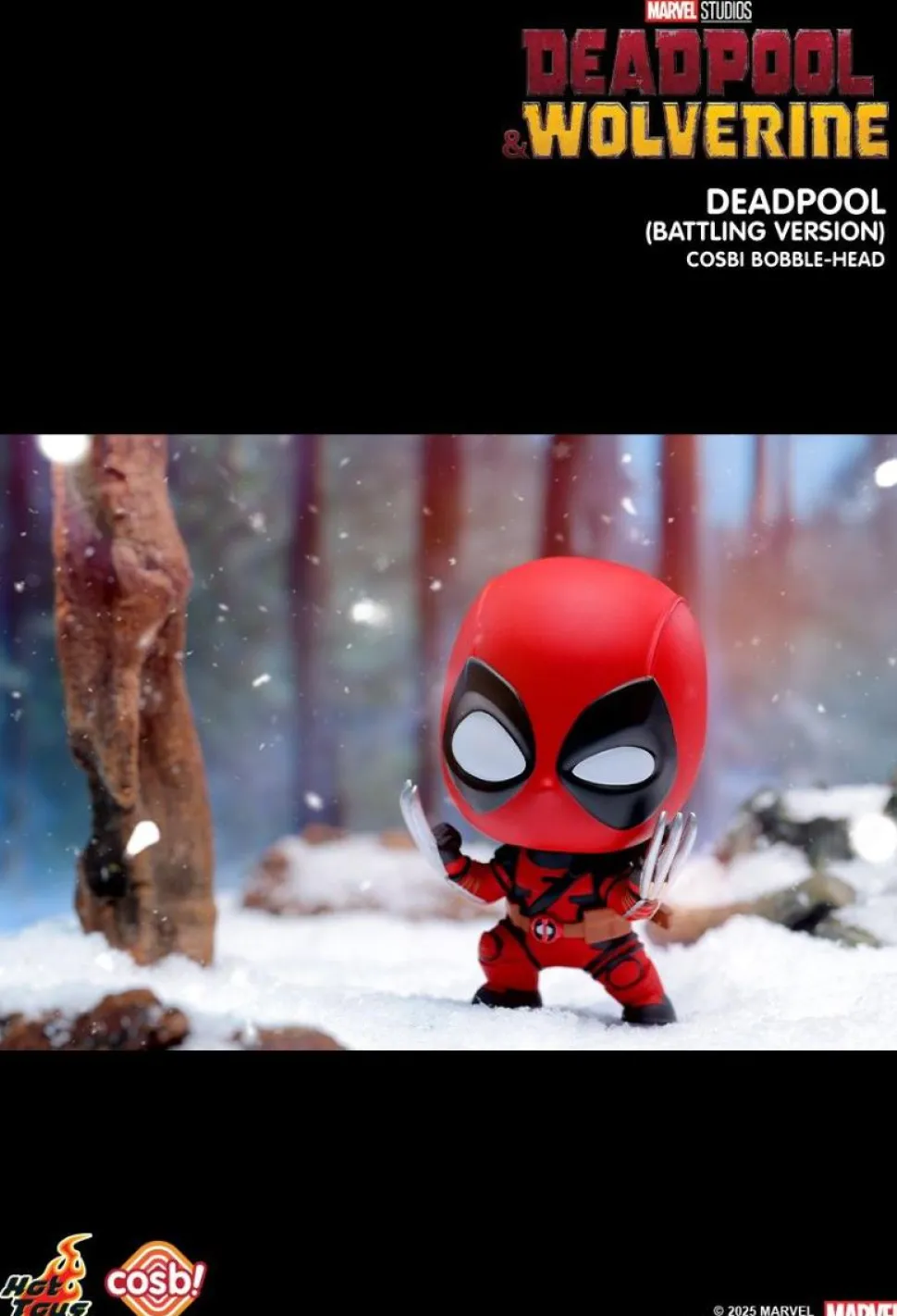Deadpool & Wolverine (2024) - Cosbi Collection Series 02 Blind Box Hot Toys Figure (Single Unit)