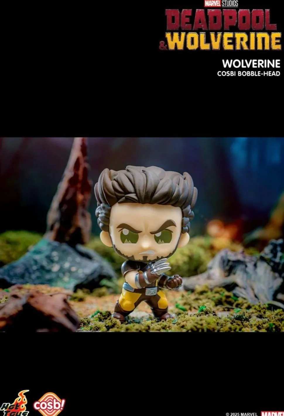 Deadpool & Wolverine (2024) - Cosbi Collection Series 02 Blind Box Hot Toys Figure (Single Unit)