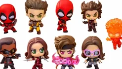 Deadpool & Wolverine (2024) - Cosbi Collection Series 02 Blind Box Hot Toys Figure (Display of 8)