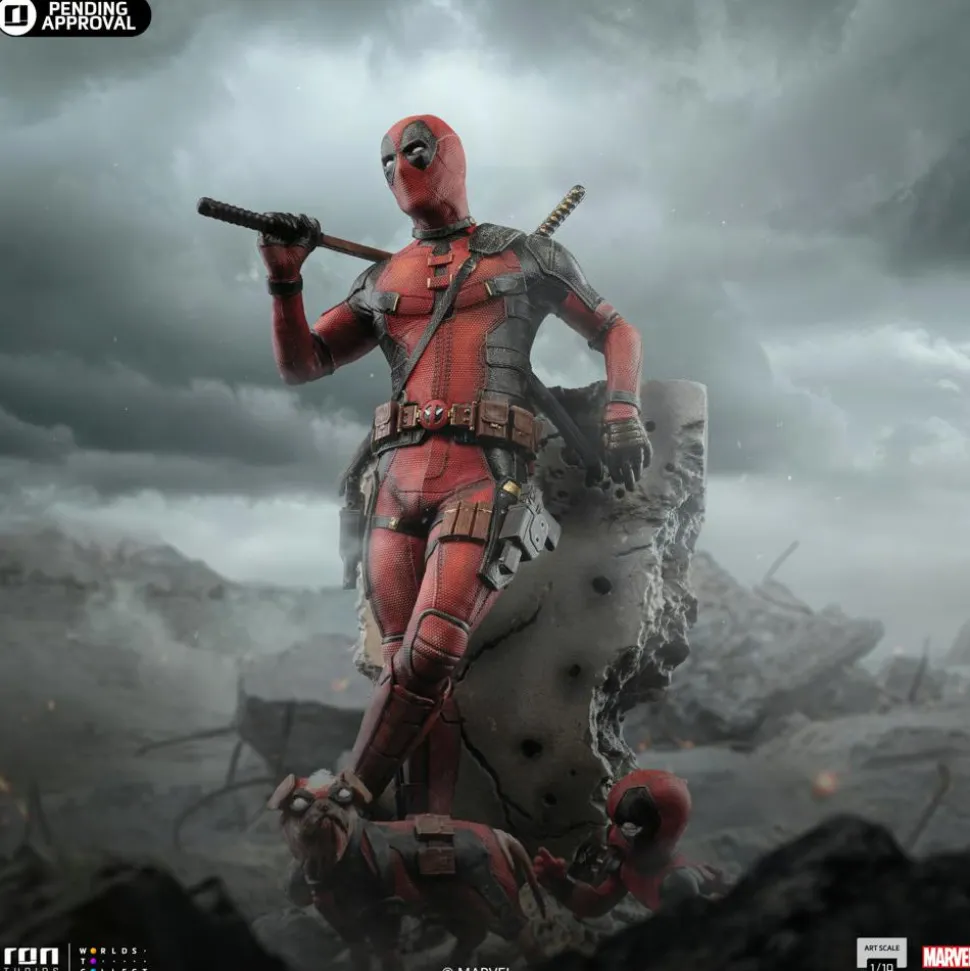 Deadpool & Wolverine (2024) - Deadpool 1/10th Scale Statue