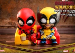 Deadpool & Wolverine (2024) - Deadpool and Wolverine (Masked) Cosbaby (S) Hot Toys Figure 2-Pack