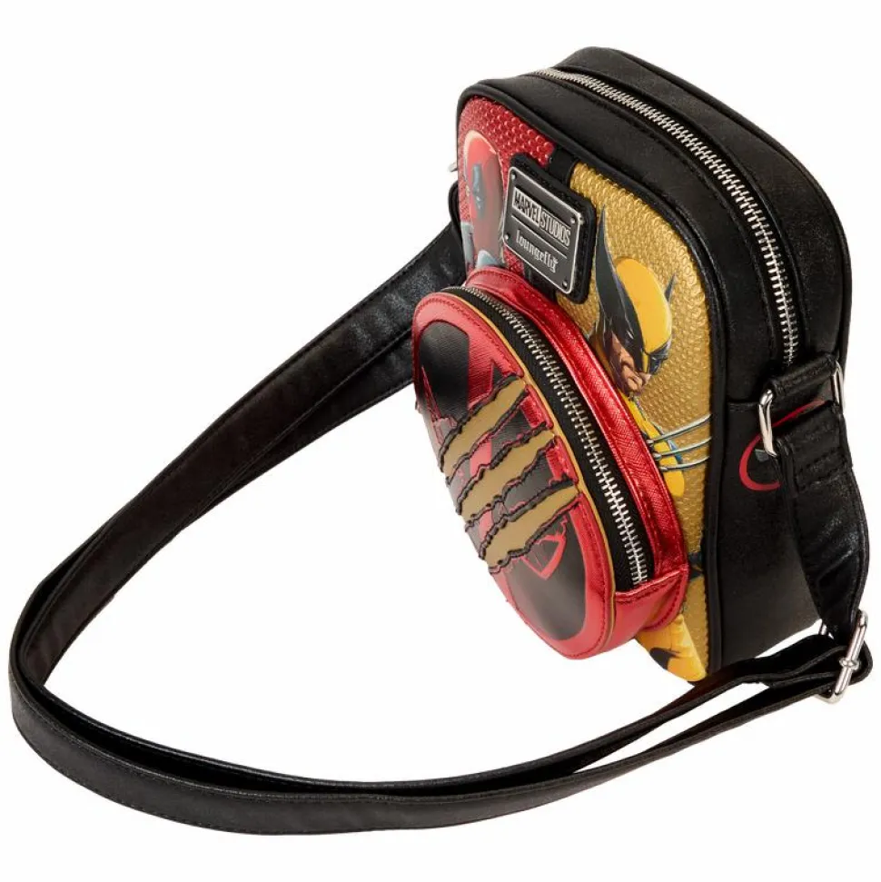 Deadpool & Wolverine (2024) - Deadpool & Wolverine 8" Faux Leather Crossbody Bag