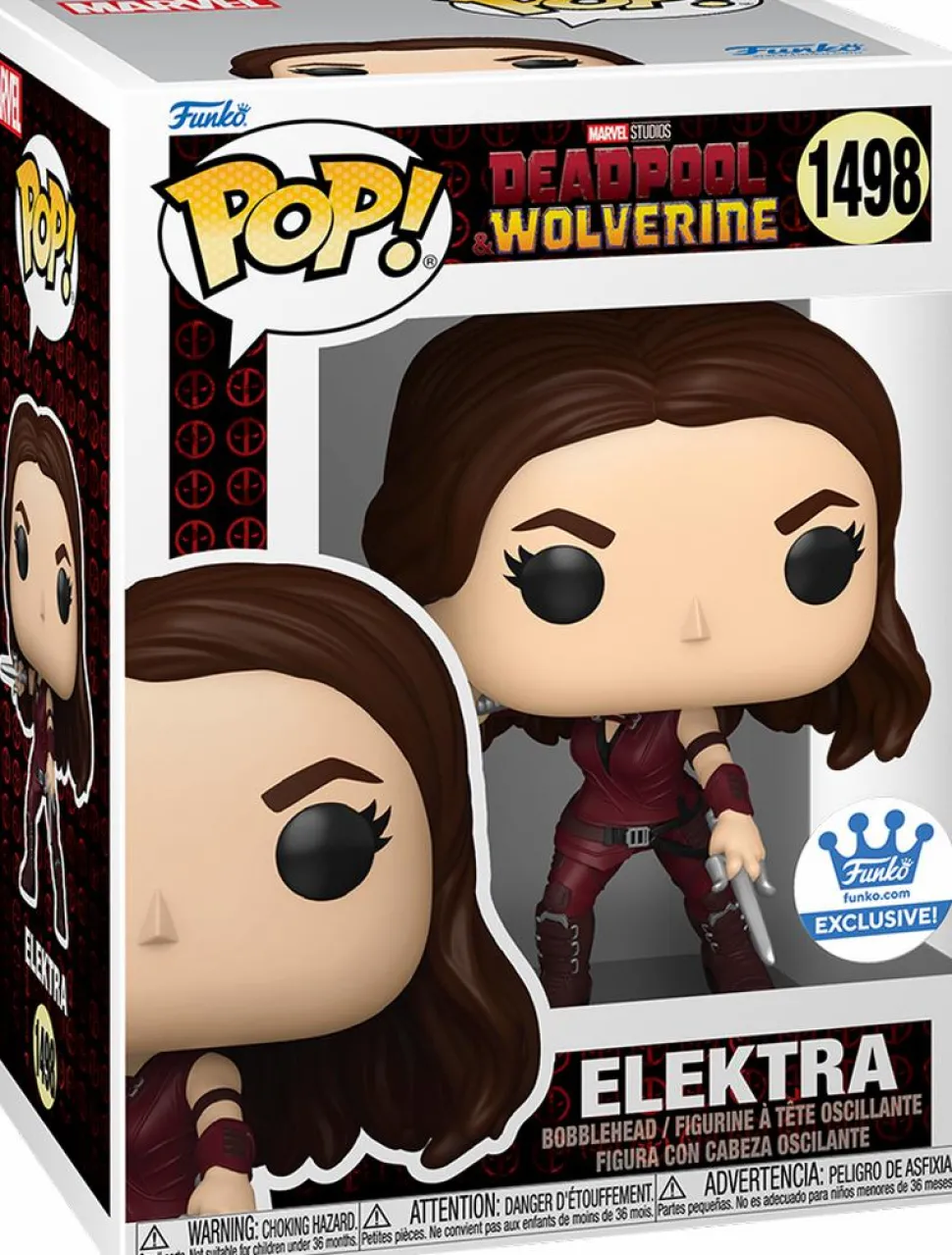 Deadpool & Wolverine (2024) - Elektra Pop! Vinyl Figure (Popcultcha Exclusive)