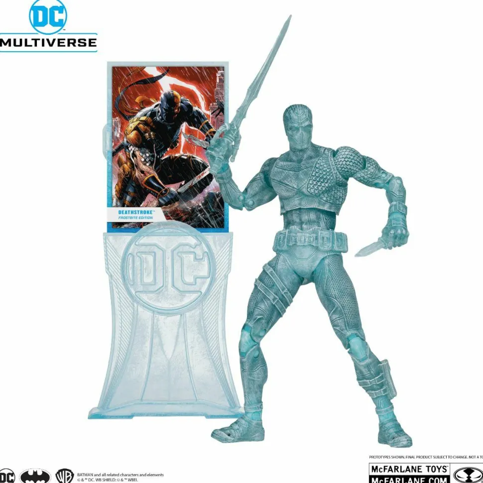 Deathstroke - Deathstroke (DC Rebirth) Frostbite Edition DC Multiverse Gold Label 7" Scale Action Figure