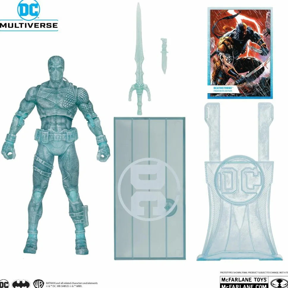 Deathstroke - Deathstroke (DC Rebirth) Frostbite Edition DC Multiverse Gold Label 7" Scale Action Figure