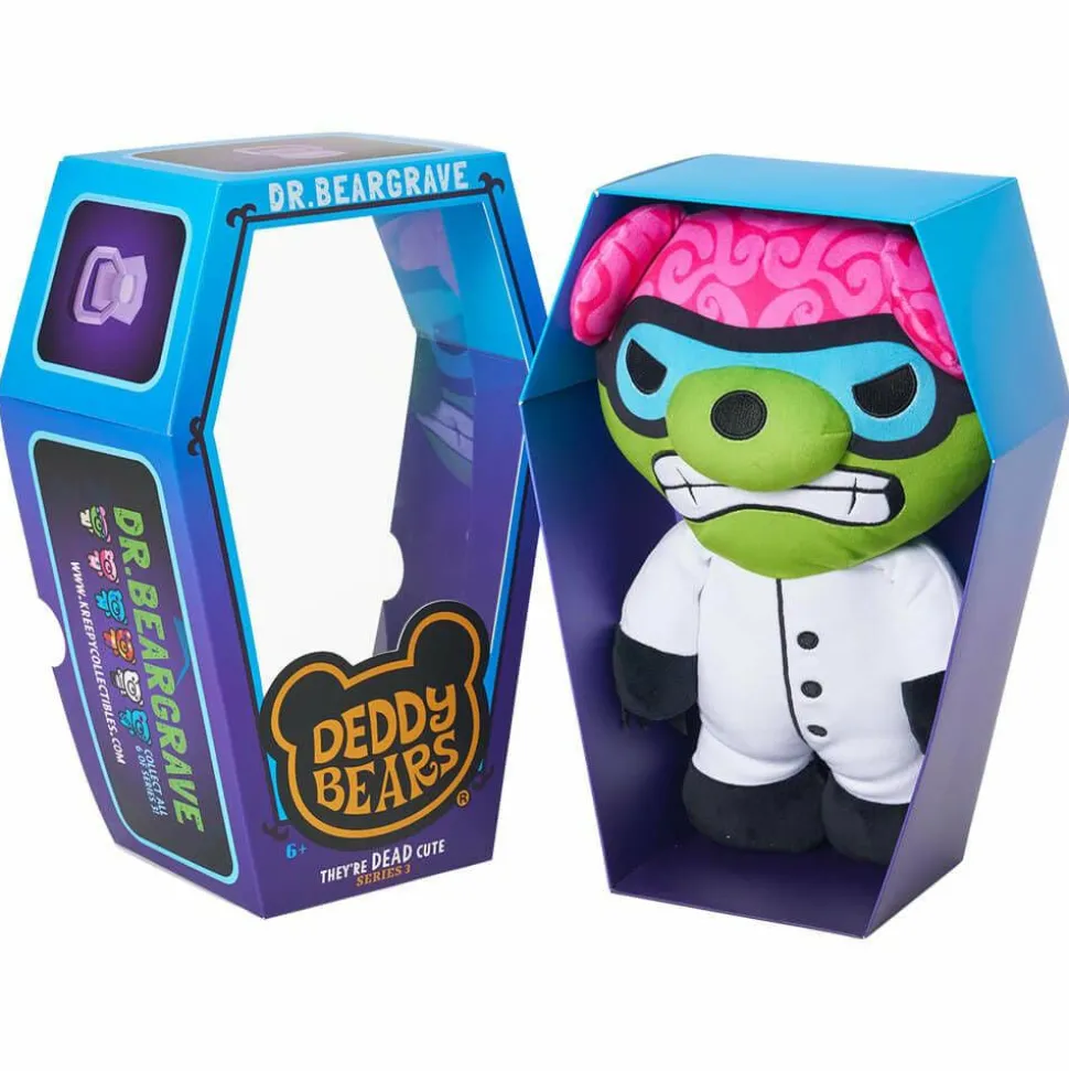 Deddy Bears - Dr. Beargrave in Coffin 12" Plush (Series 3)
