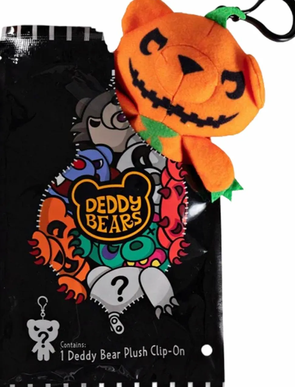 Deddy Bears - Series 1 Deddy Bears Mystery Mini Blind Bag Plush Clip-On (Display of 20)