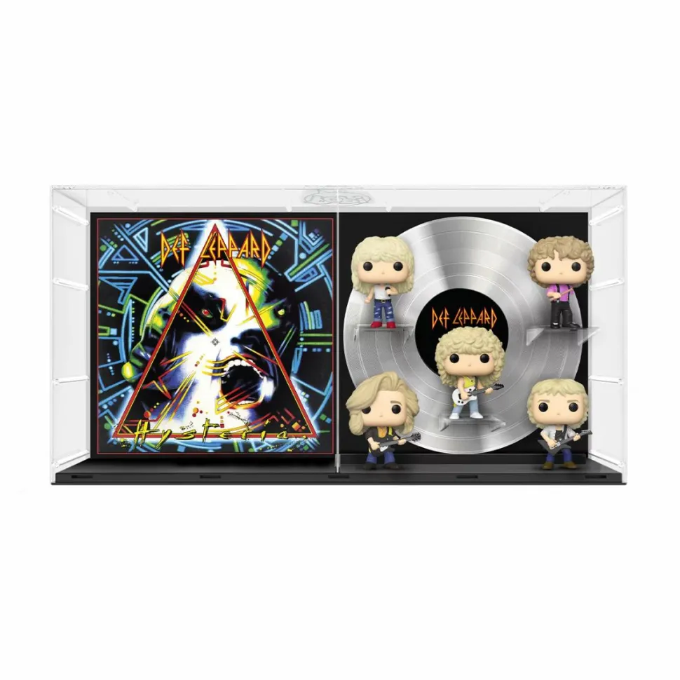 Def Leppard - Hysteria Deluxe Pop! Albums Vinyl Figure 5-Pack
