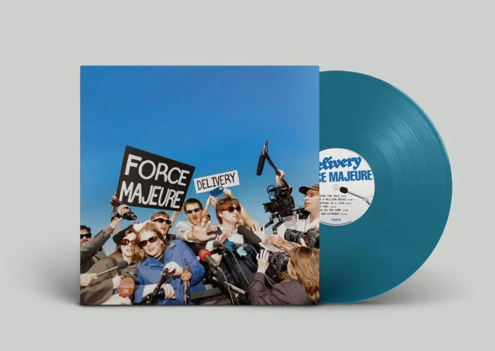 Delivery - Force Majeure LP Vinyl Record (Blue Coloured Vinyl)