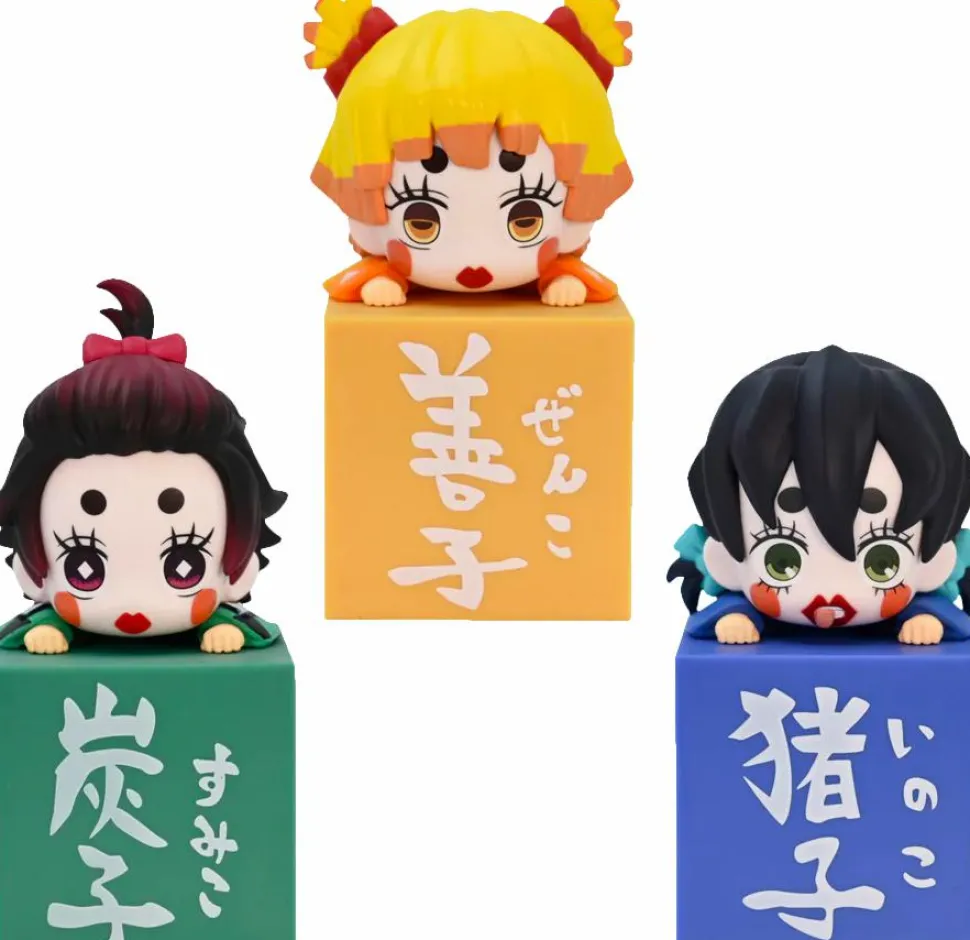 Demon Slayer - Sumiko, Zenko, & Inoko Hikkake 4" Figure (Set of 3)