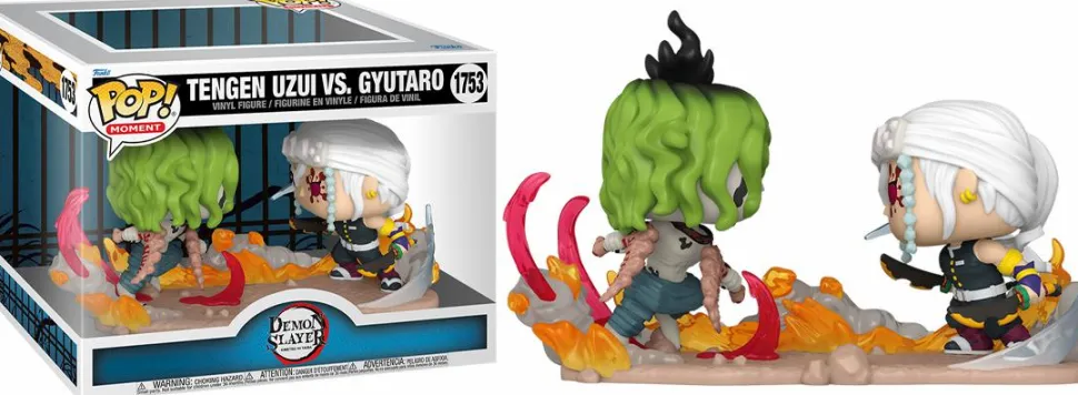 Demon Slayer - Tengen Uzui vs. Gyutaro Pop! Moment Vinyl Figure