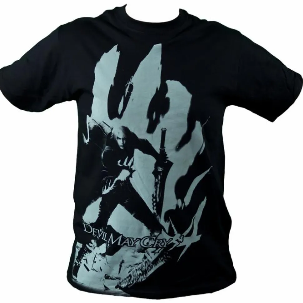Devil May Cry 4 - Cry Steel Black Male T-Shirt