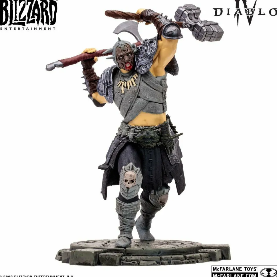 Diablo IV - Whirlwind Barbarian (Epic) 1/12th Scale Posed Figure