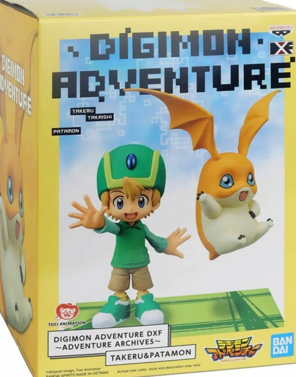 Digimon Adventure - Takeru & Patamon DXF Adventure Archives 5" PVC Statue