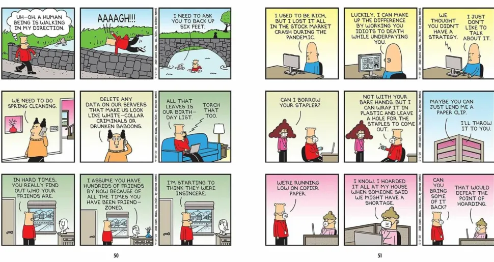 Dilbert - The Office is a Beautiful Place When Everyone Else Works From Home Paperback Book
