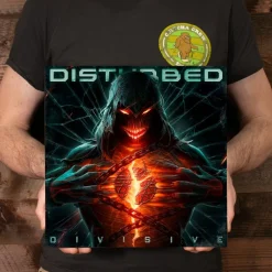 Disturbed - Divisive LP Vinyl Record (Blue Coloured Vinyl)