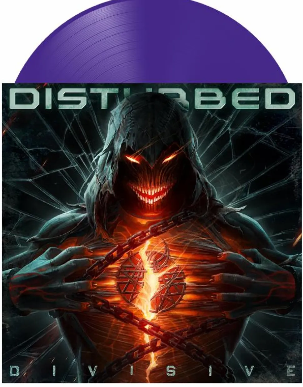 Disturbed - Divisive LP Vinyl Record (Purple Coloured Vinyl)