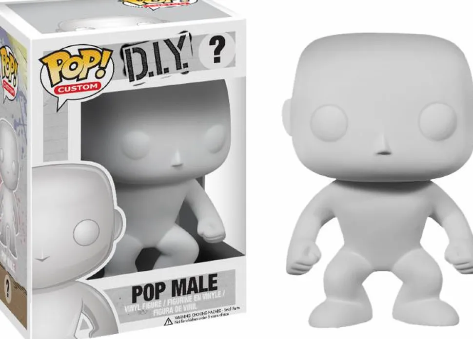 DIY - Do It Yourself Male Pop! Vinyl Figure