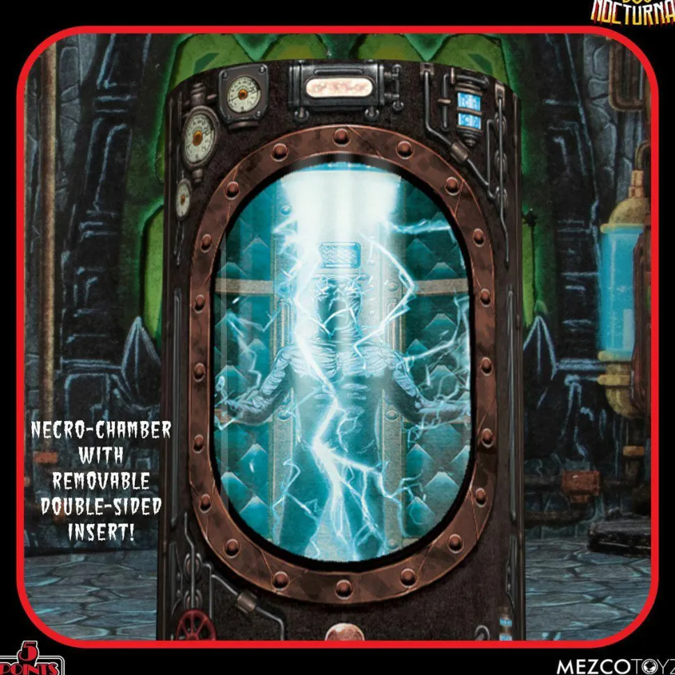 Doc Nocturnal - Nocturnal Tower 5 Points 3.75" Scale Action Figure Playset