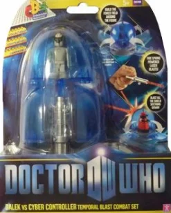 Doctor Who - Character Building Dalek vs Cyber Controller Temporal Blast Combat (Set A)