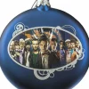 Doctor Who - Disc Shape 4" Glass Christmas Ornament