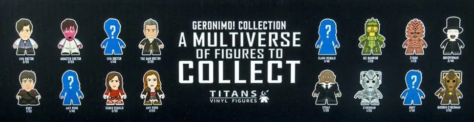 Doctor Who - 11th Doctor Geronimo Titan Vinyl Mini Figures Sinlge Blind Box
