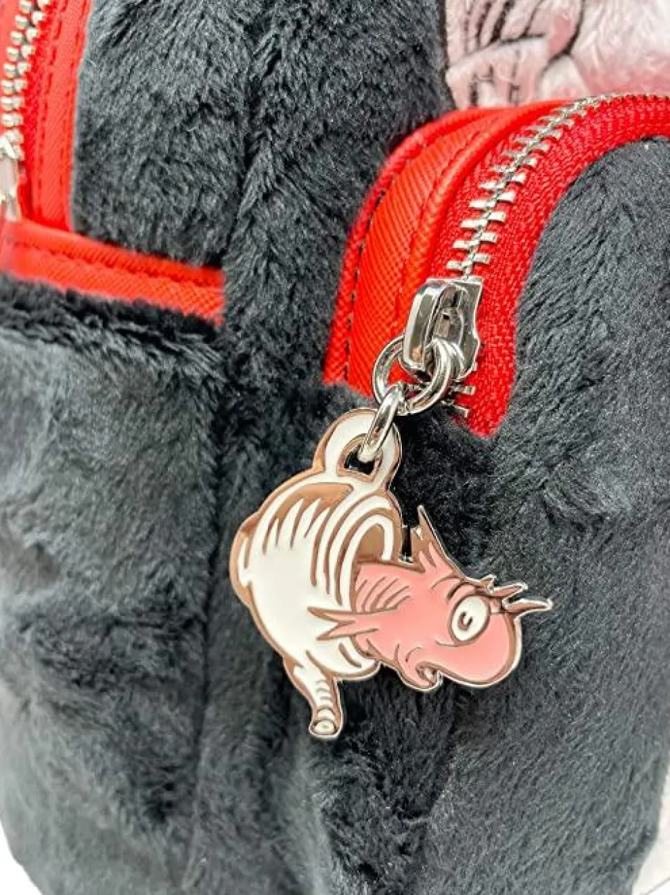Dr. Seuss - Cat in the Hat Cosplay 10" Faux Leather Mini Backpack