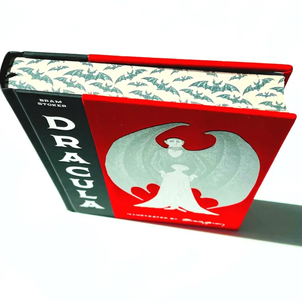 Dracula by Bram Stoker Deluxe Edition Hardcover Book