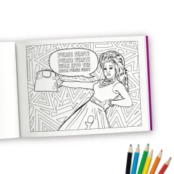 Drag Queen! Colouring Book by Richard Bath Paperback Book