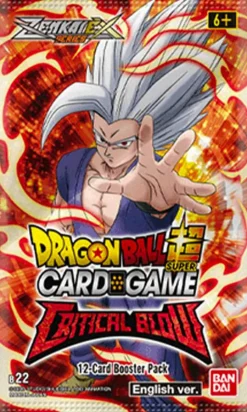 Dragon Ball Super - Card Game Zenkai EX Series 05 Critical Blow Booster Pack (12 Cards)