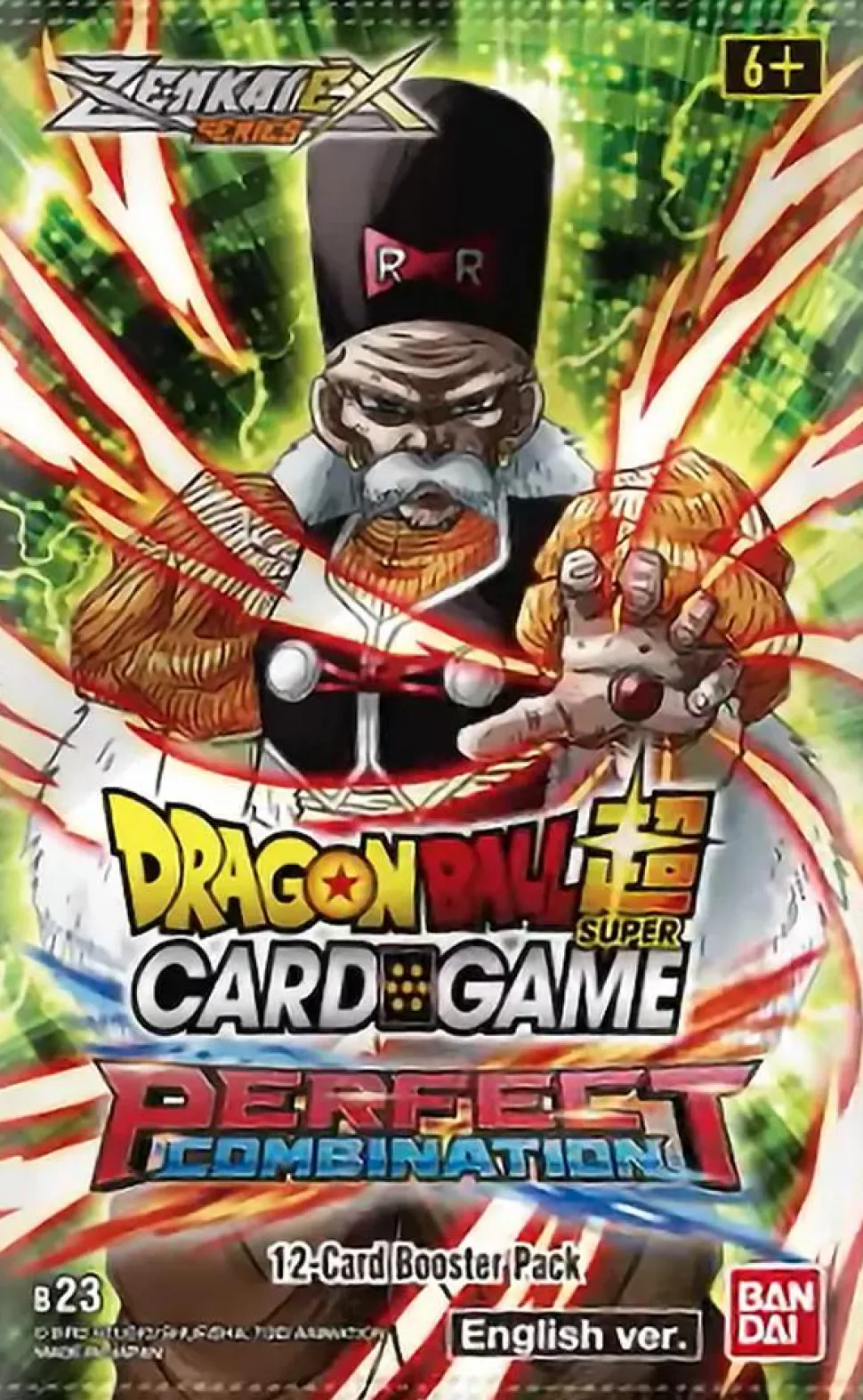 Dragon Ball Super - Zenkai EX Series 06 Perfect Combination B23 Booster Box (Display of 24)