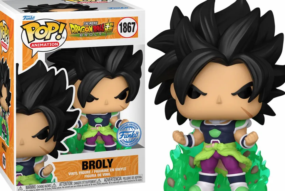 Dragon Ball Super: Broly - Broly (Green Energy) Pop! Vinyl Figure (Popcultcha Exclusive)