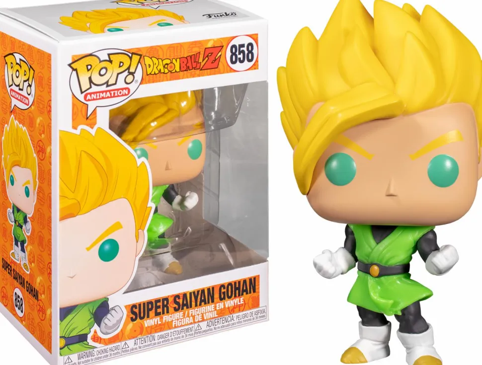 Dragon Ball Z - Super Saiyan Gohan in Green Suit Pop! Vinyl Figure
