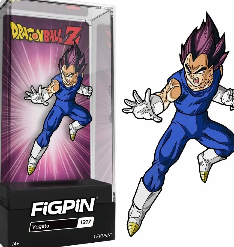 Dragon Ball Z - Vegeta (Version 2) FiGPiN Enamel Pin