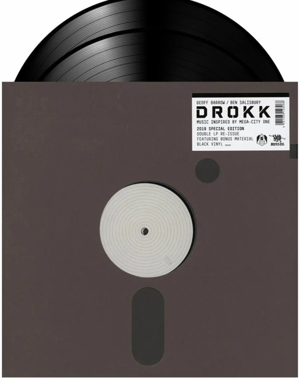 Drokk: Music Inspired by Mega-City One by Geoff Barrow & Ben Salisbury 2xLP Vinyl Record