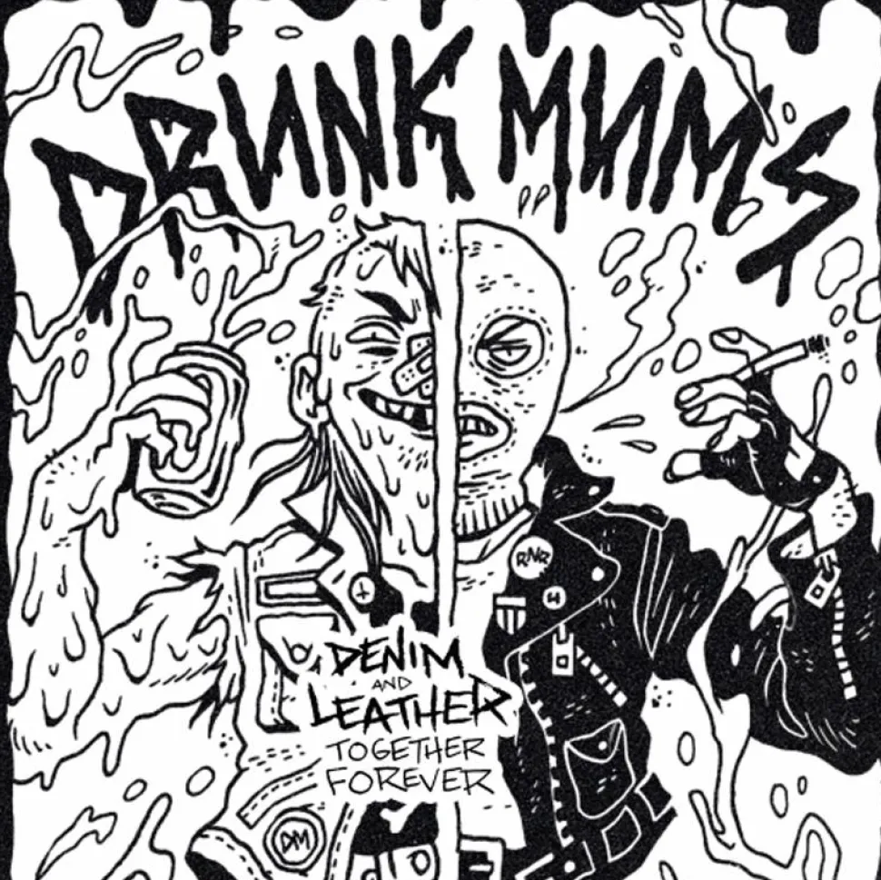Drunk Mums - Denim & Leather, Together Forever LP Vinyl Record
