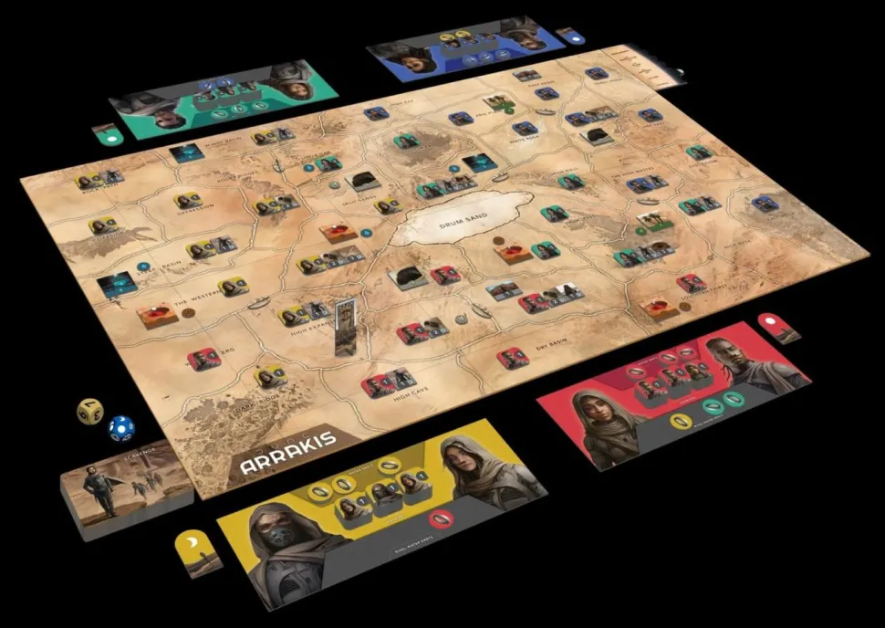 Dune (2021) - Arrakis: Dawn of the Fremen Board Game