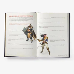 Dungeons & Dragons - Characters & Quests: A Young Adventurer's Workbook Hardcover Book