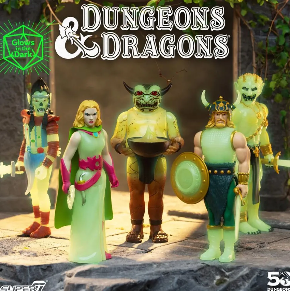 Dungeons & Dragons - Githyanki with Greatsword Glow-in-the-Dark ReAction 3.75" Action Figure (Wave 4)