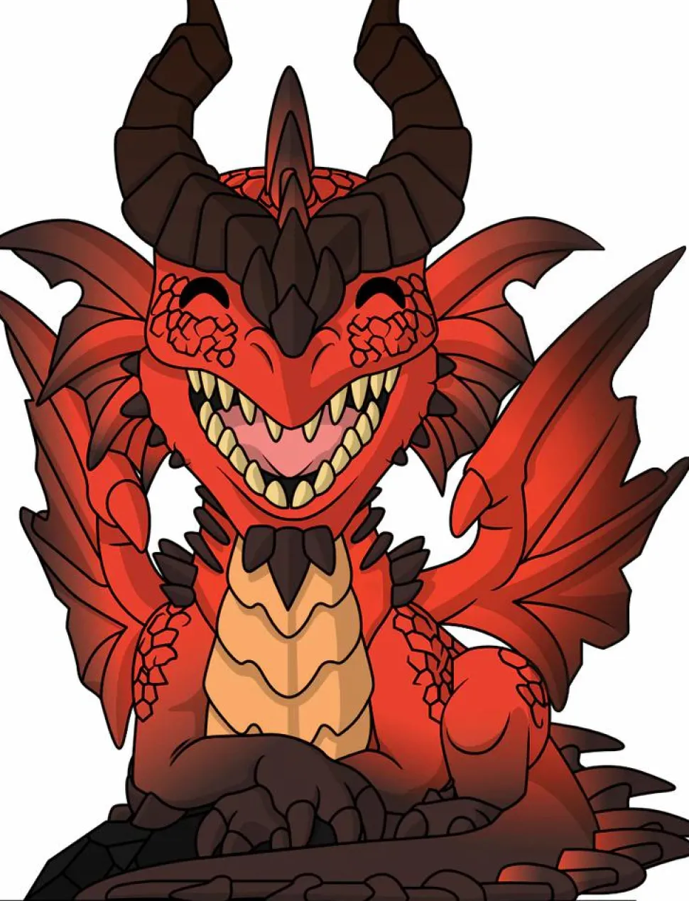 Dungeons & Dragons - Red Dragon 5" Vinyl Figure