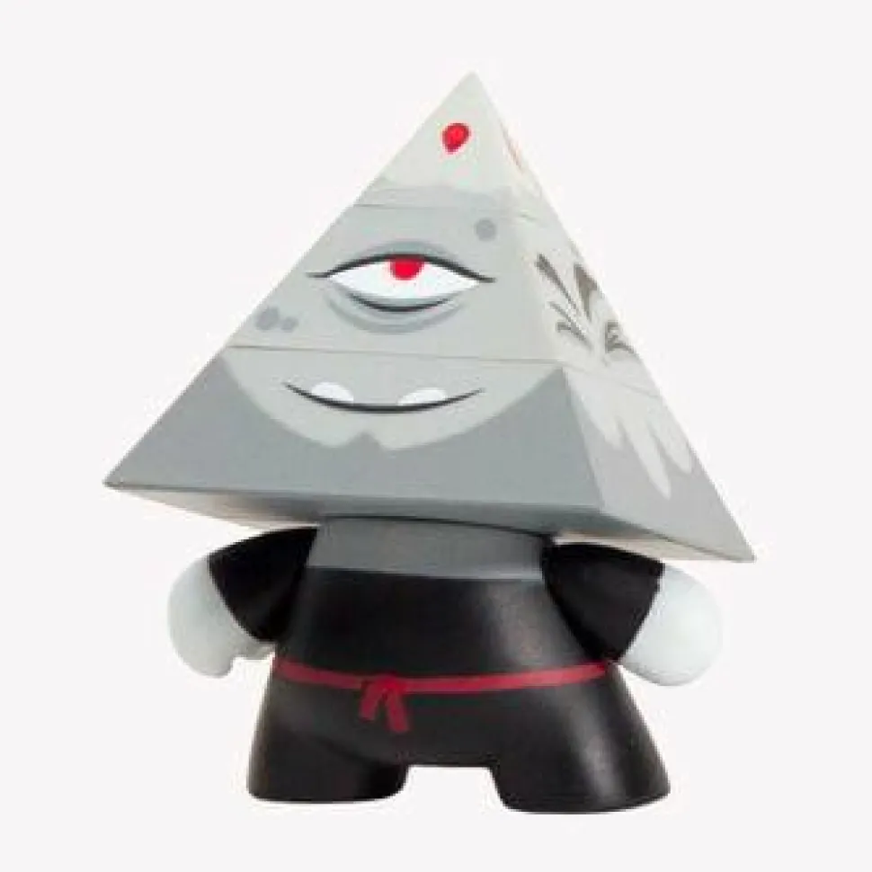 Dunny - 3" Pyramidun Grey Vinyl